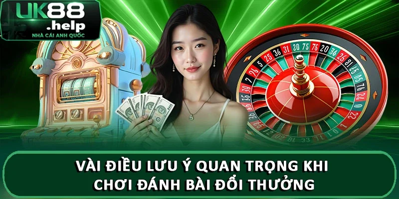 Top game đánh bài trực tuyến trên điện thoại tại UK88 4 Vài điều lưu ý quan trọng khi chơi đánh bài đổi thưởng