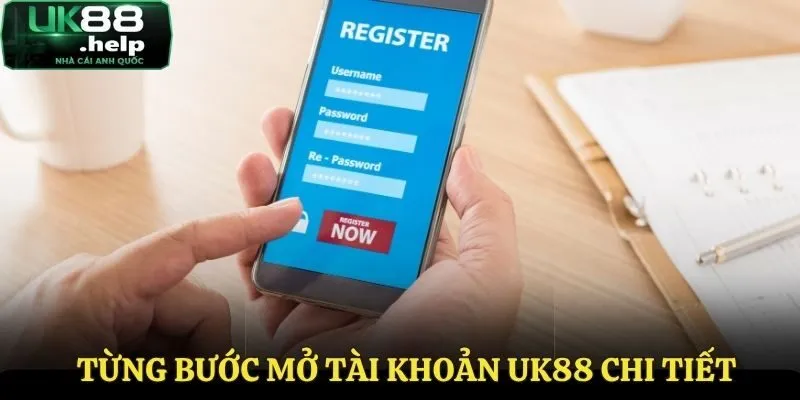 Đăng Ký UK88 - Vài Bước Đơn Giản Truy Cập Làng Giải Trí 2 Những bước đăng ký UK88